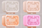 Urne rectangulaire personnalisée - Roses (lumière en option)