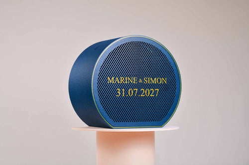 Urne arrondie personnalisée - Croisillons (lumière en option)