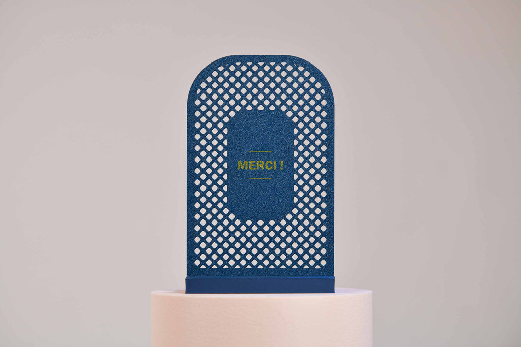 Ecriteau "Merci" - Croisillons