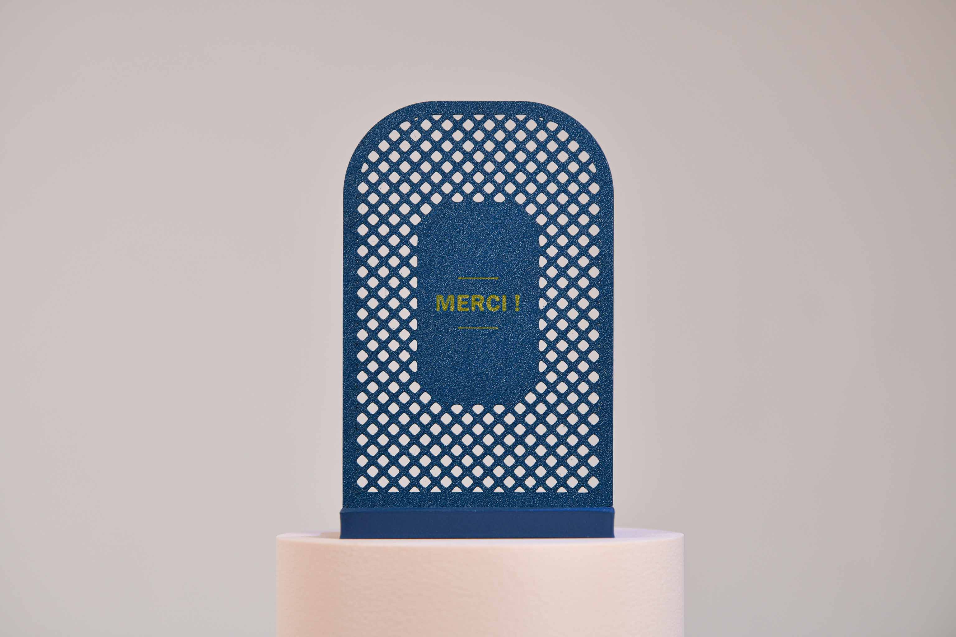 Ecriteau "Merci" - Croisillons