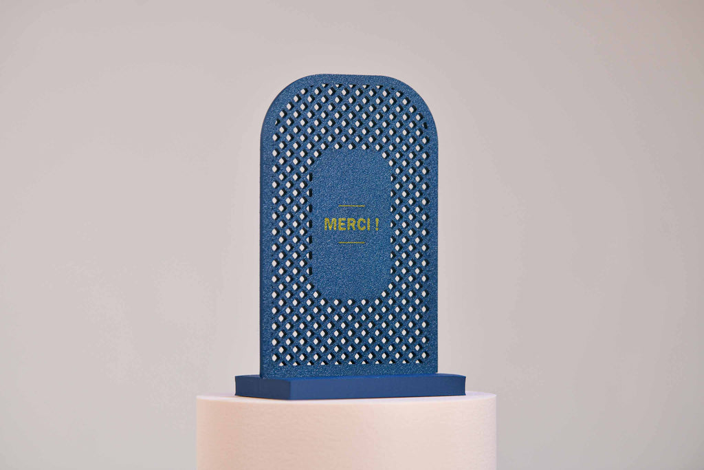 Ecriteau "Merci" - Croisillons