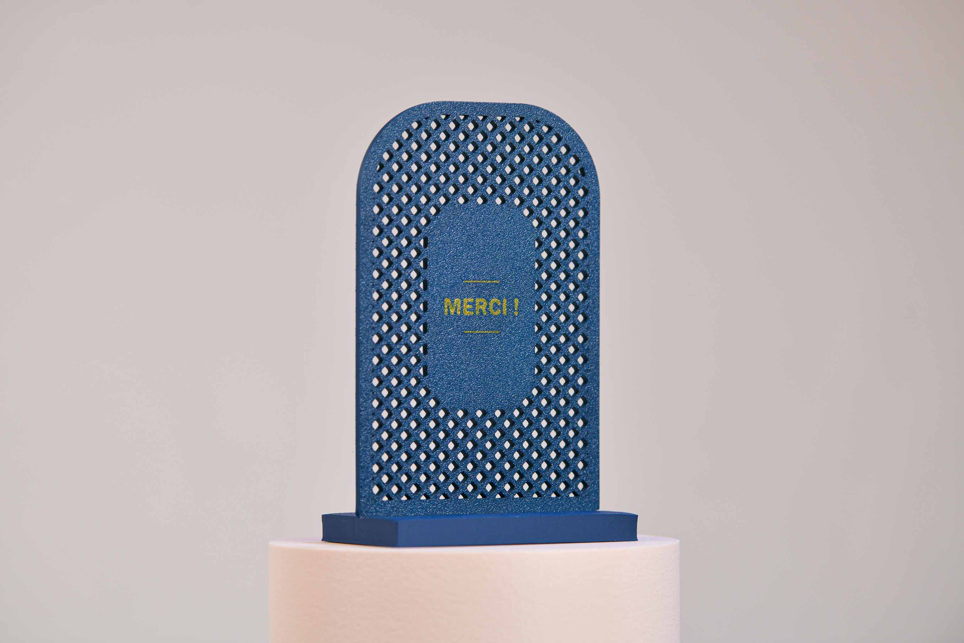 Ecriteau "Merci" - Croisillons