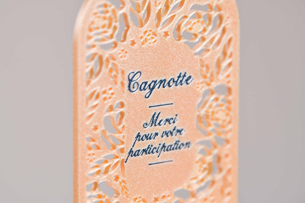 Ecriteau "Cagnotte" - Roses