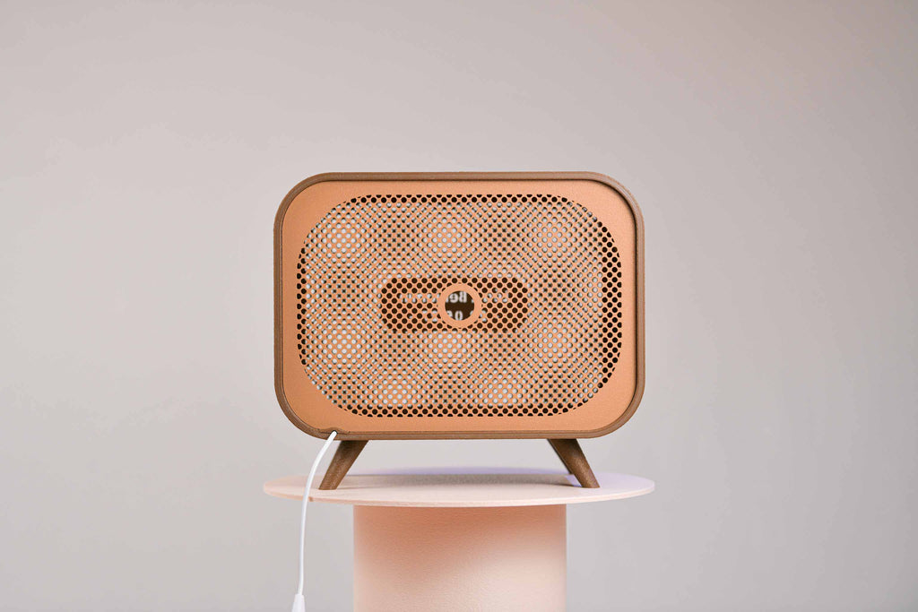 Urne rectangulaire personnalisée - Petits poids (sur pieds) (avec lumière)