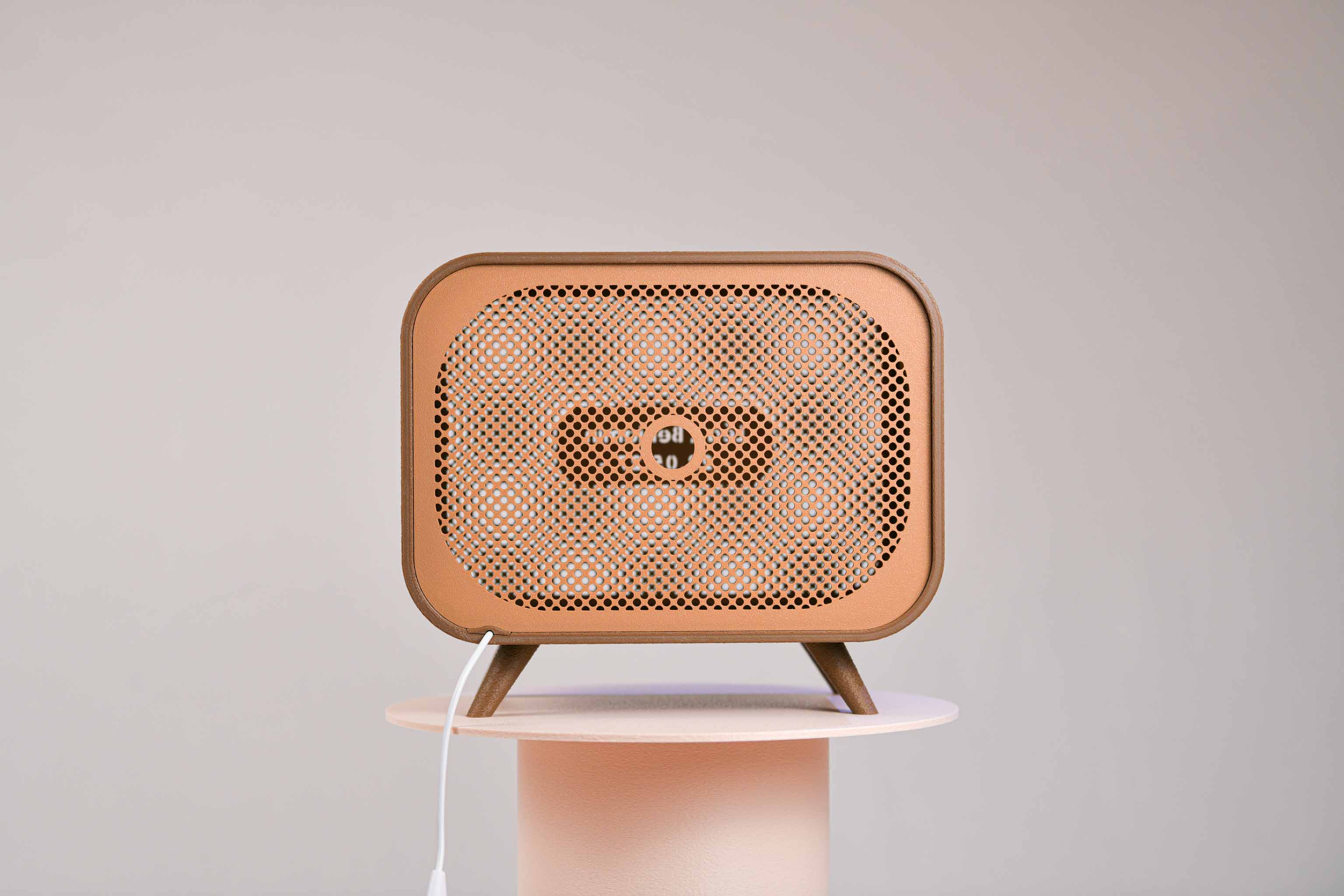 Urne rectangulaire personnalisée - Petits poids (sur pieds) (lumière en option)