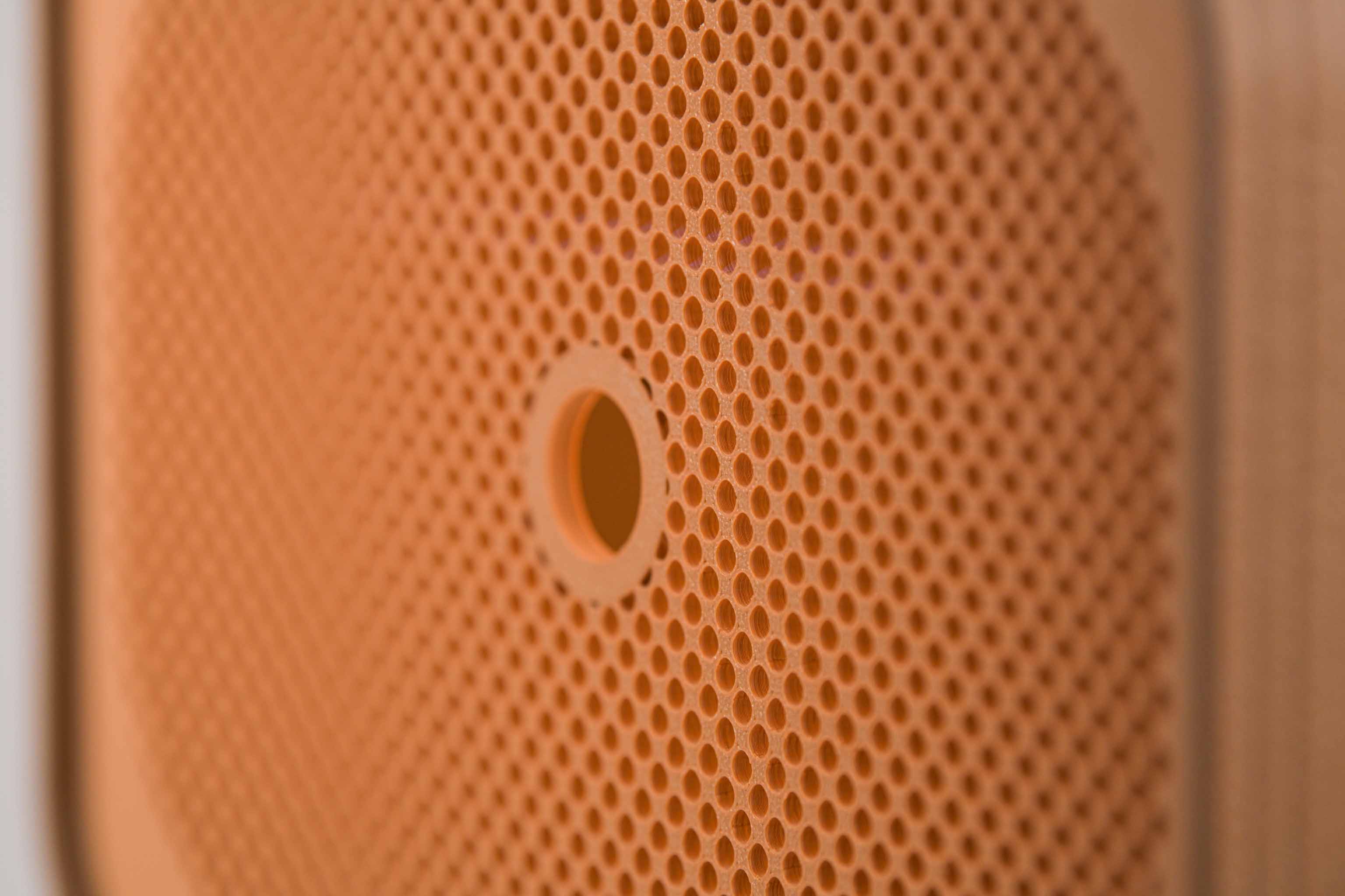 Urne rectangulaire personnalisée - Petits pois (sur pieds) (lumière en option)