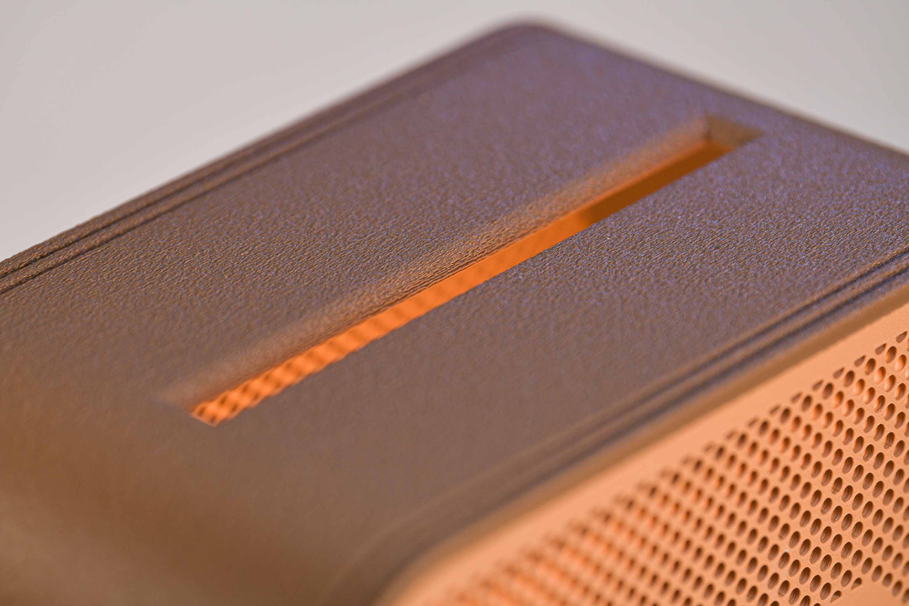 Urne rectangulaire personnalisée - Petits poids (sur pieds) (avec lumière)