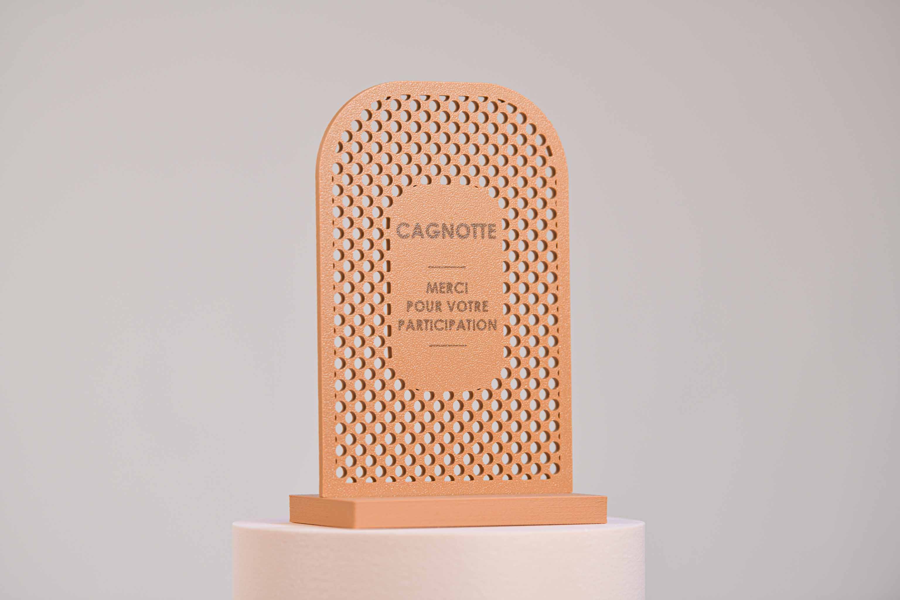 Ecriteau "Cagnotte" - Petits poids