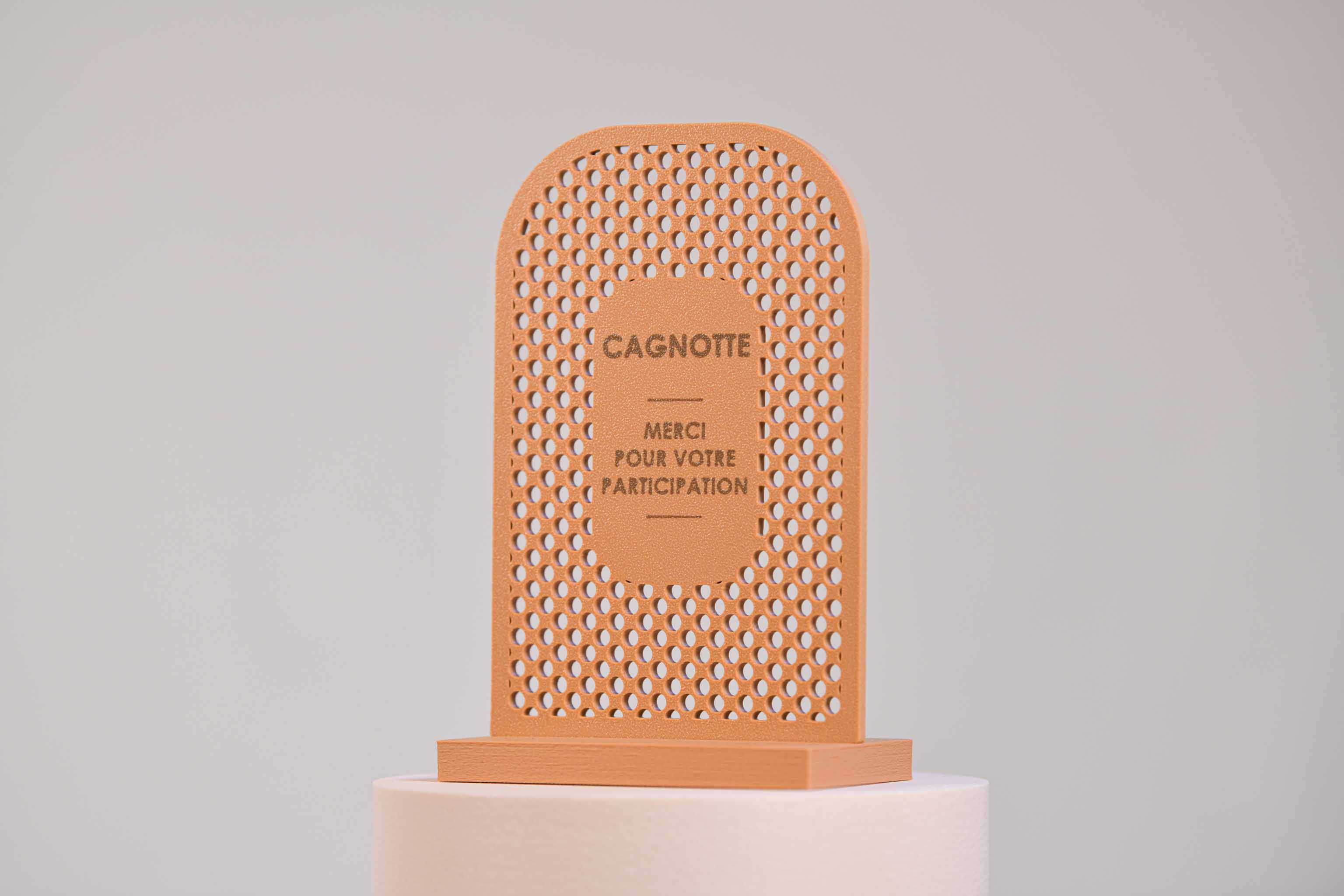 Ecriteau "Cagnotte" - Petits poids