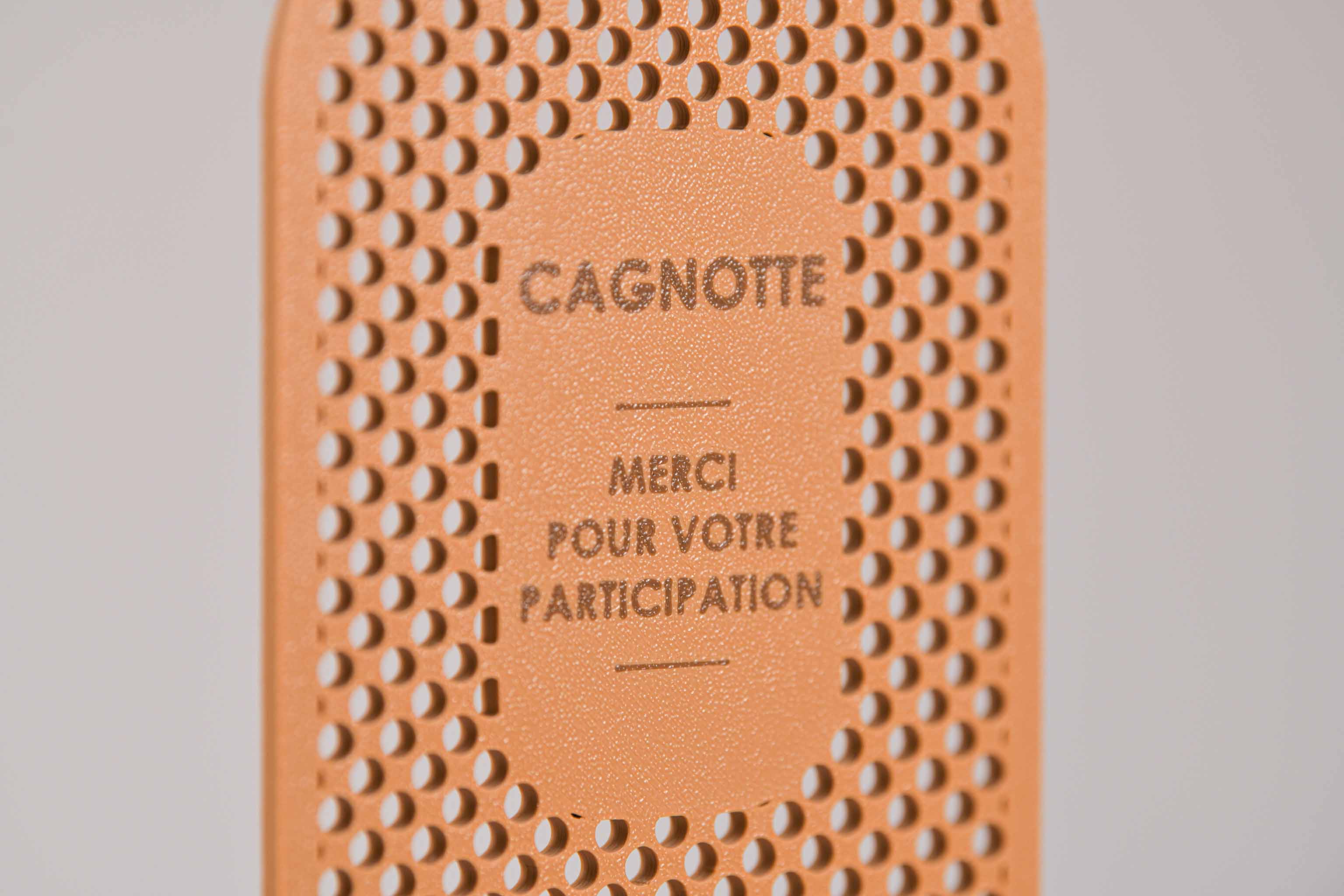 Ecriteau "Cagnotte" - Petits poids