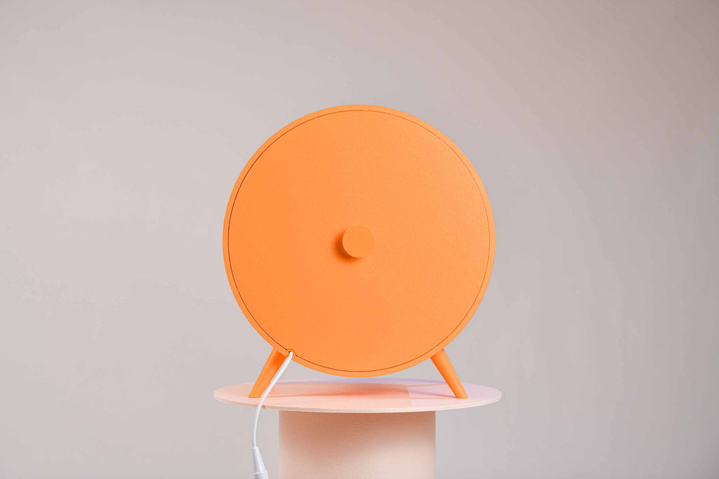 Urne ronde personnalisée - Fleurs (sur pieds) (avec lumière)