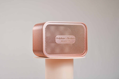 Urne rectangulaire personnalisée - Croisillons (lumière en option)