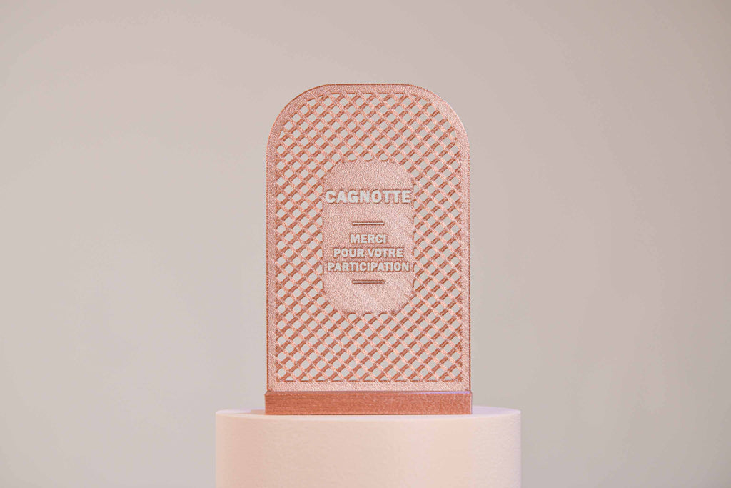 Ecriteau "Cagnotte" - Croisillons