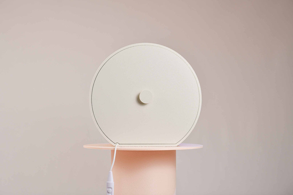 Urne arrondie personnalisée - Vaguelettes (lumière en option)