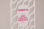 Ecriteau "Cagnotte" - Vaguelettes