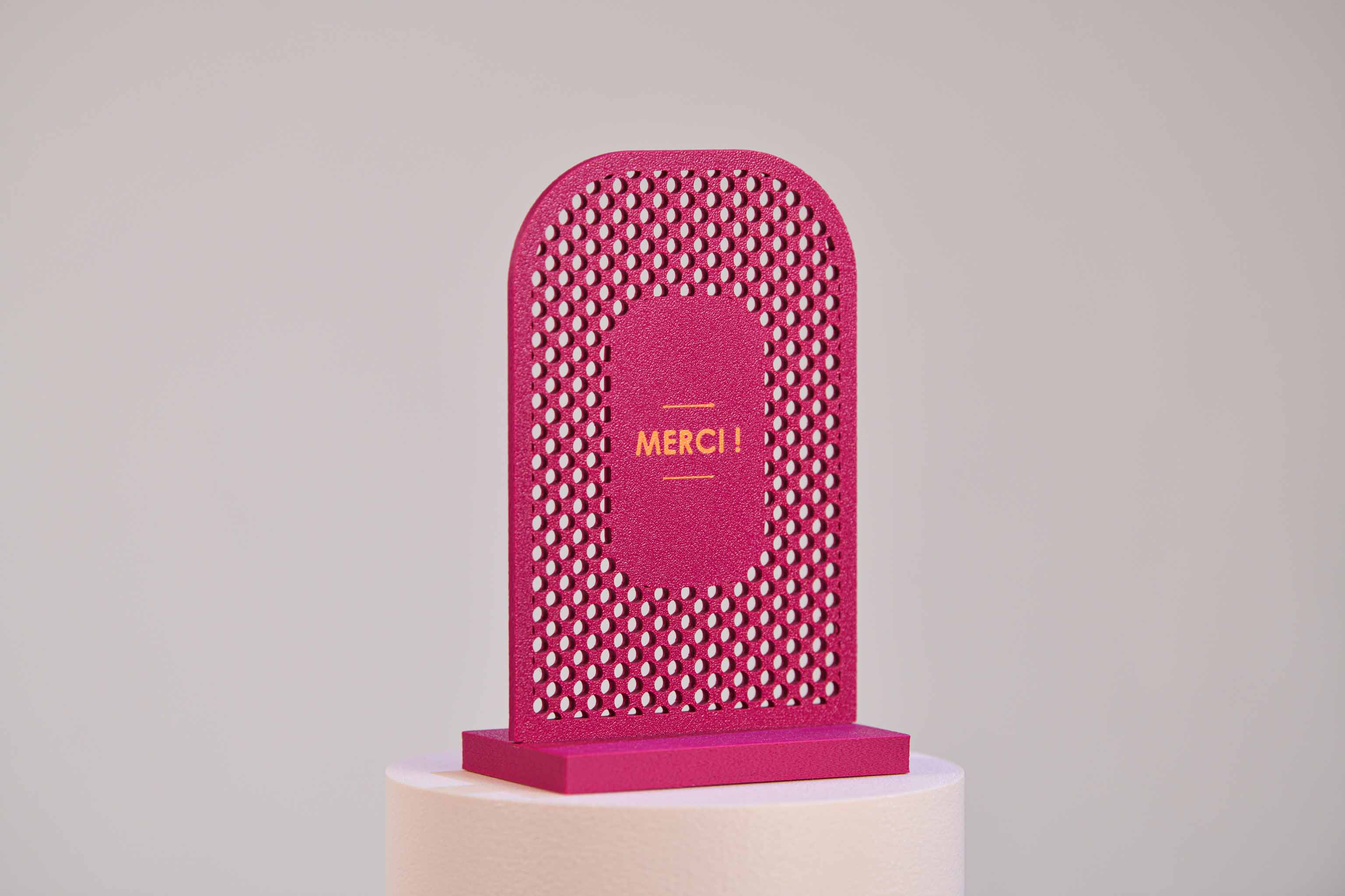 Ecriteau "Merci" - Petits poids