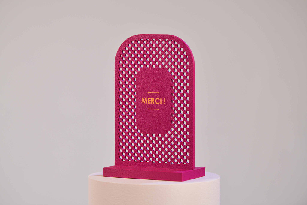 Ecriteau "Merci" - Petits poids