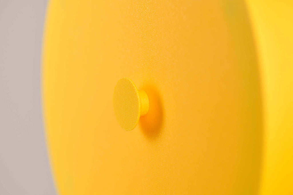 Urne ronde personnalisée - Vaguelettes (sur pieds) (avec lumière)