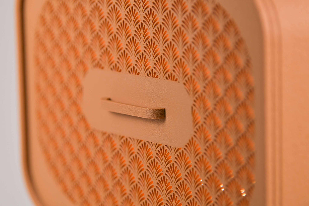 Urne rectangulaire personnalisée - Palmettes (avec lumière)