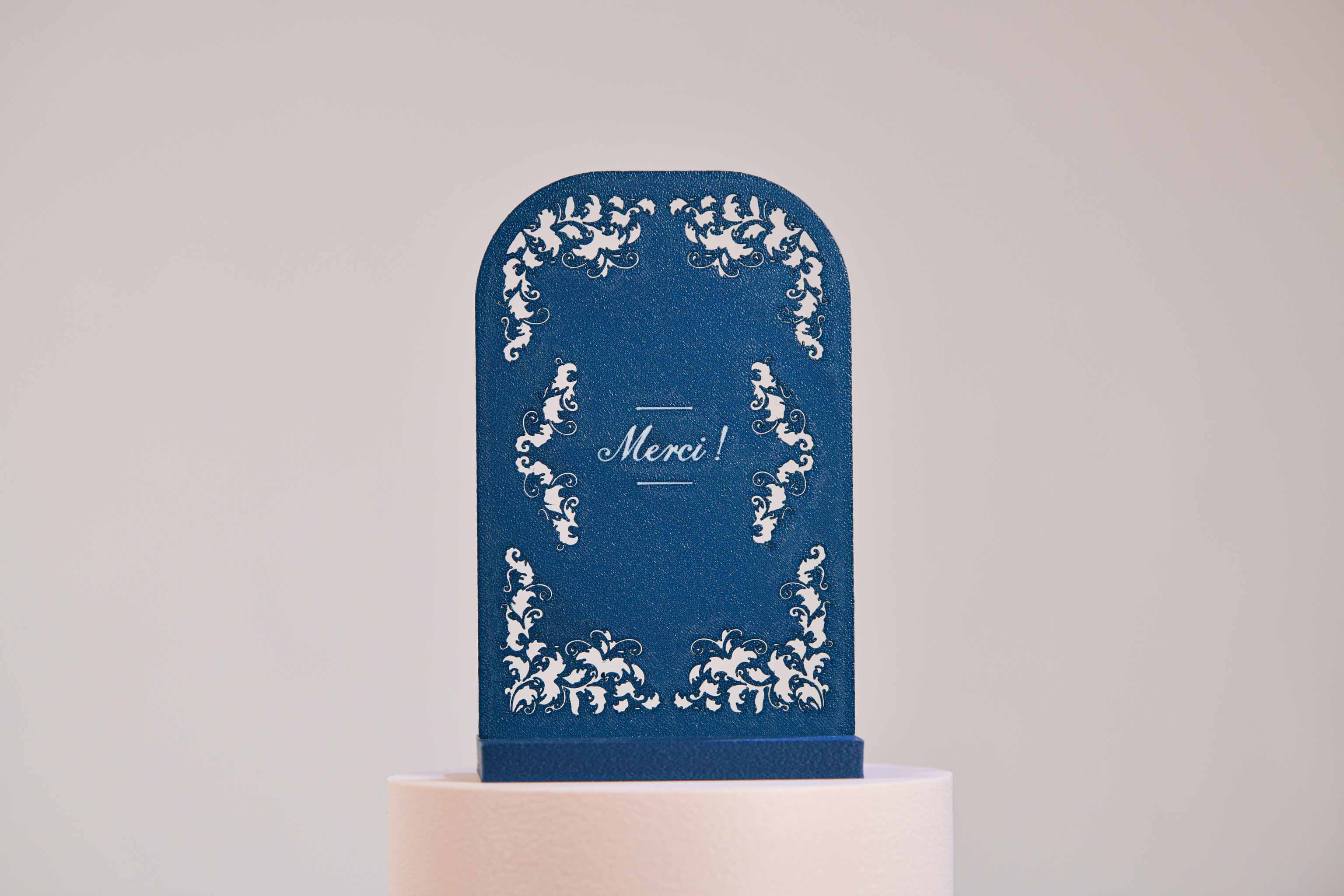 Ecriteau "Merci" - Ornements