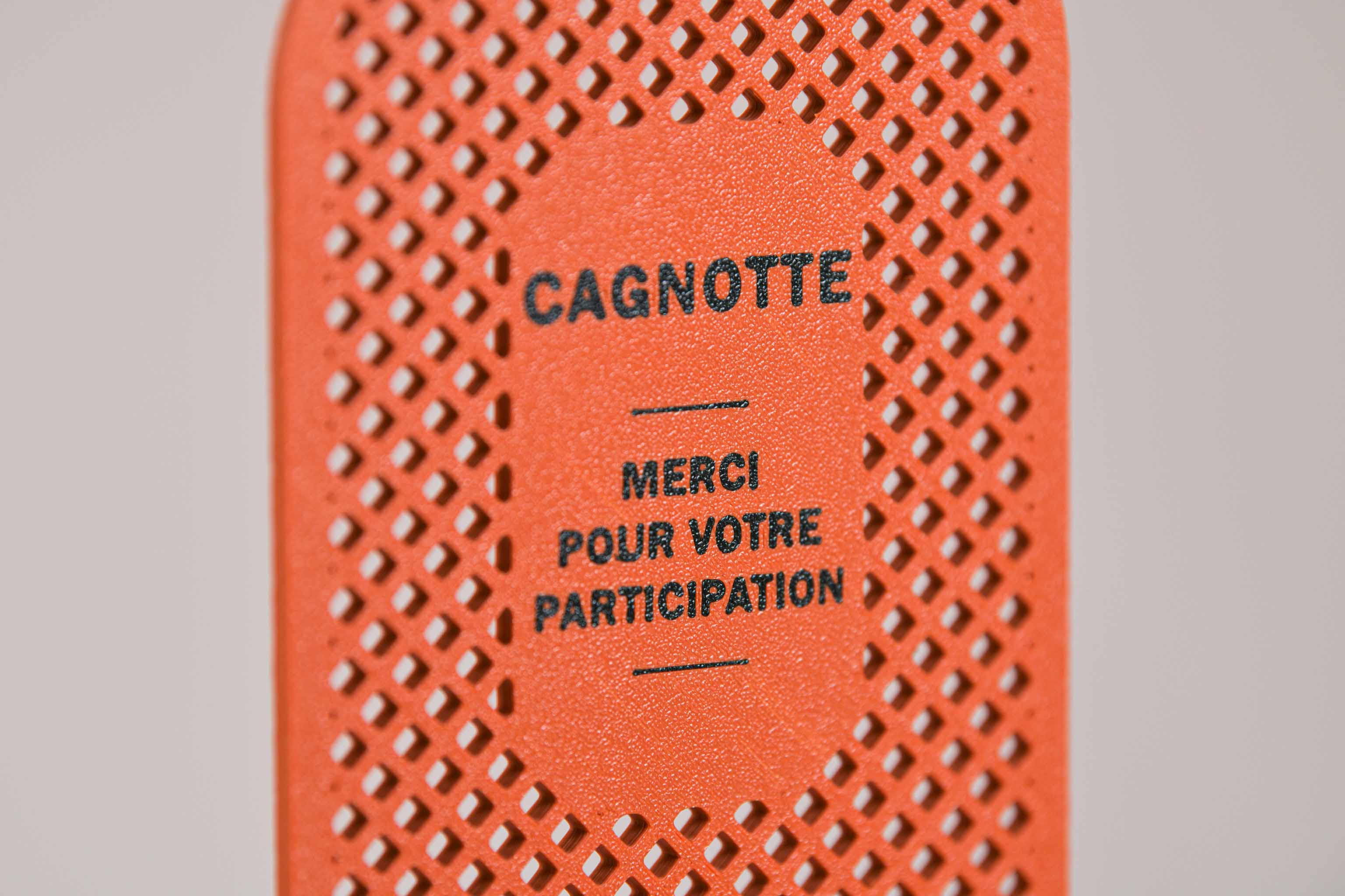 Ecriteau "Cagnotte" - Croisillons