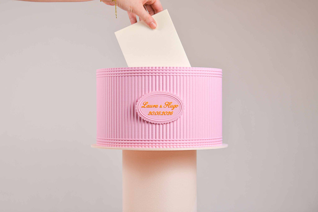 Urne personnalisée - Ecrin