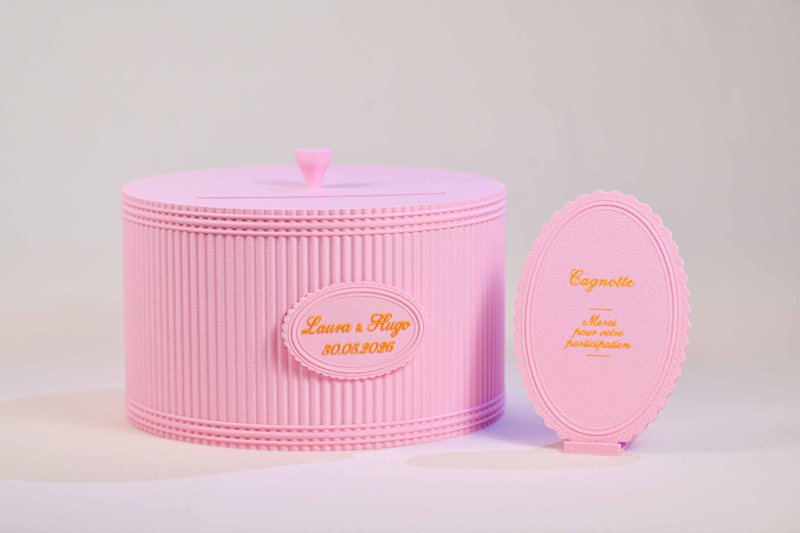 Urne personnalisée - Ecrin