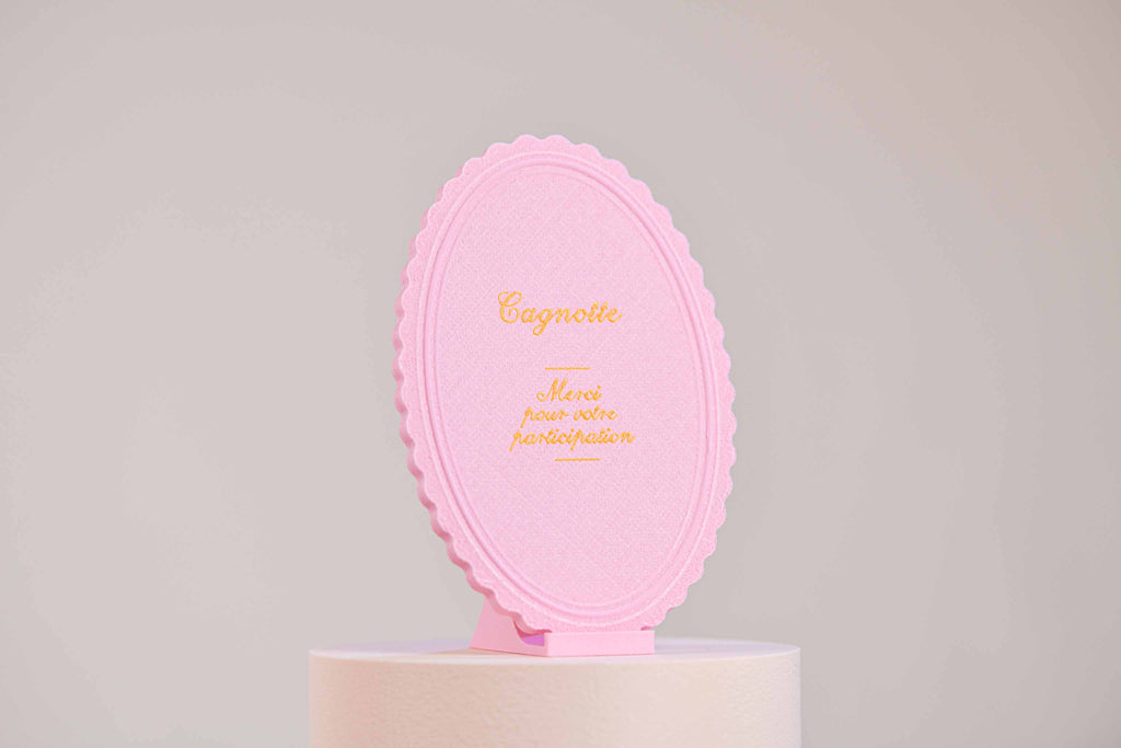 Ecriteau "Cagnotte" - Feston