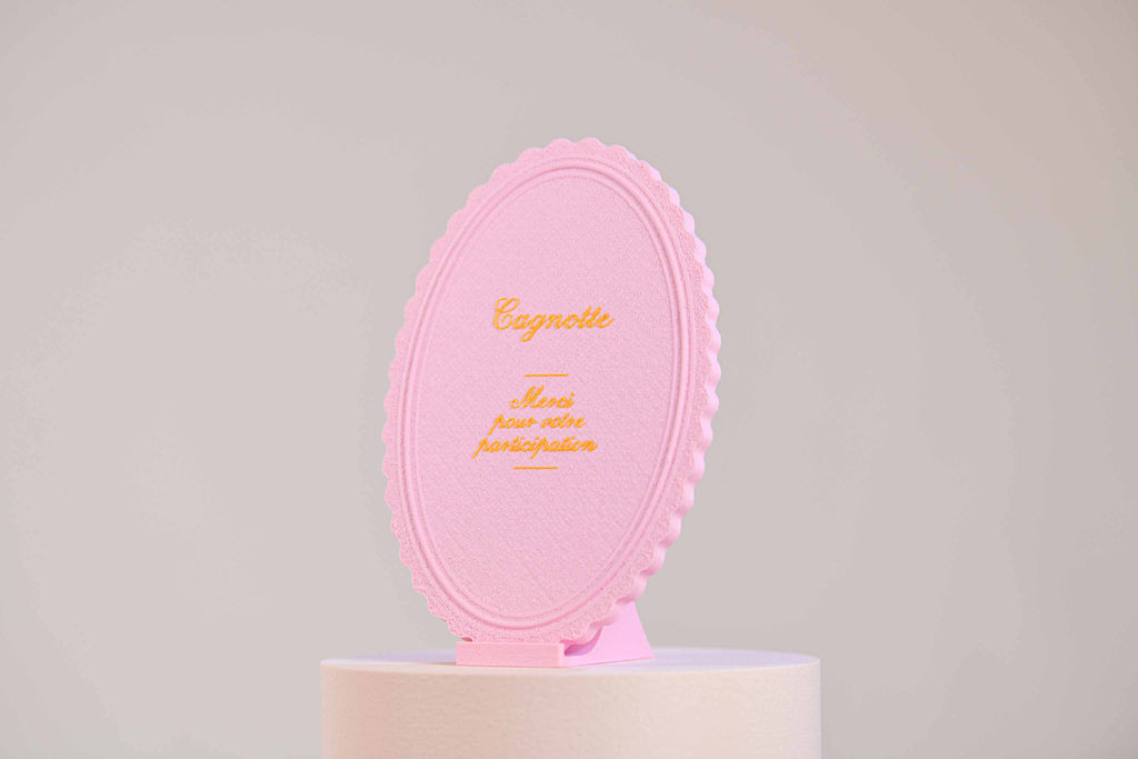 Ecriteau "Cagnotte" - Feston