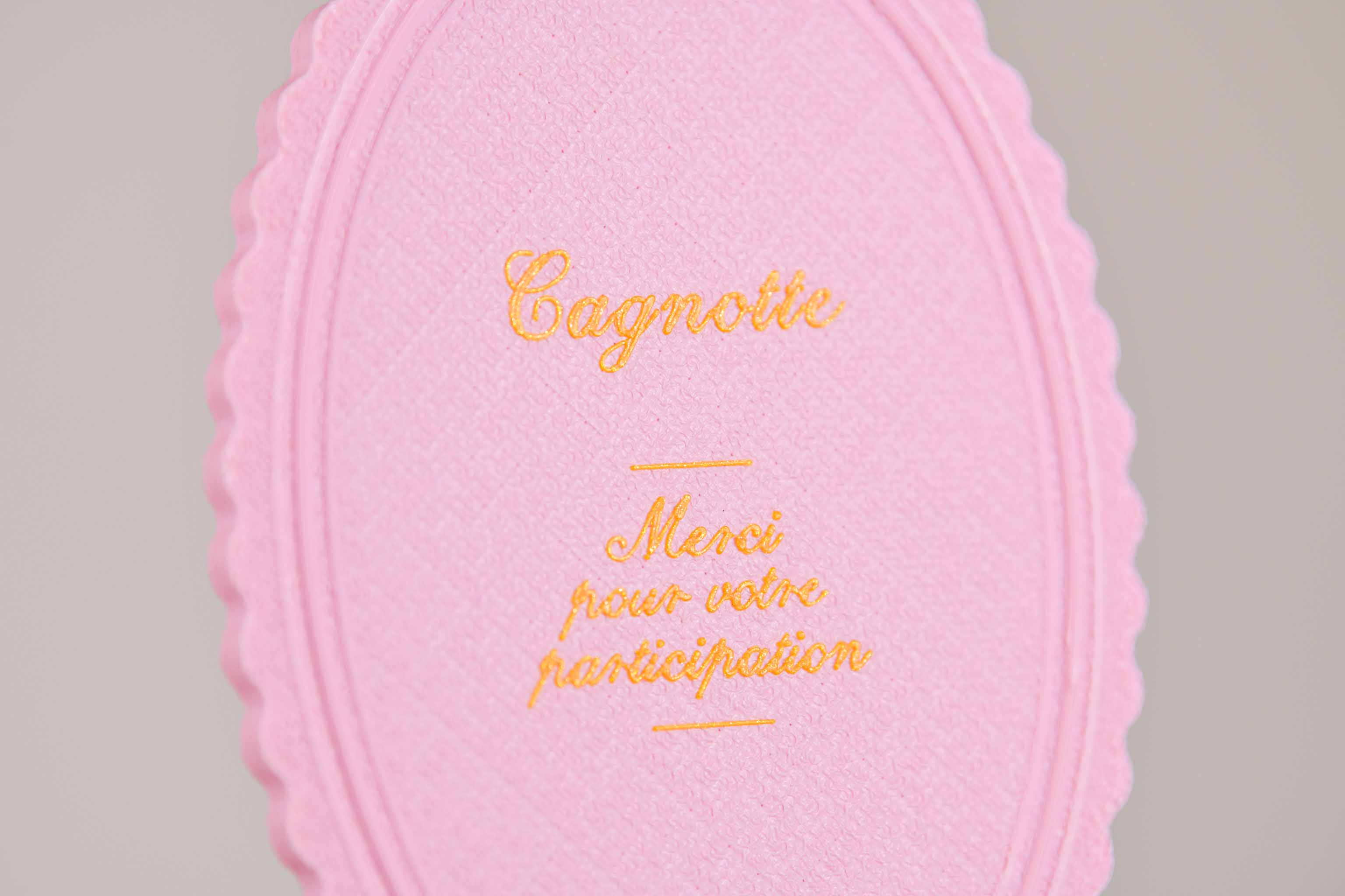 Ecriteau "Cagnotte" - Feston