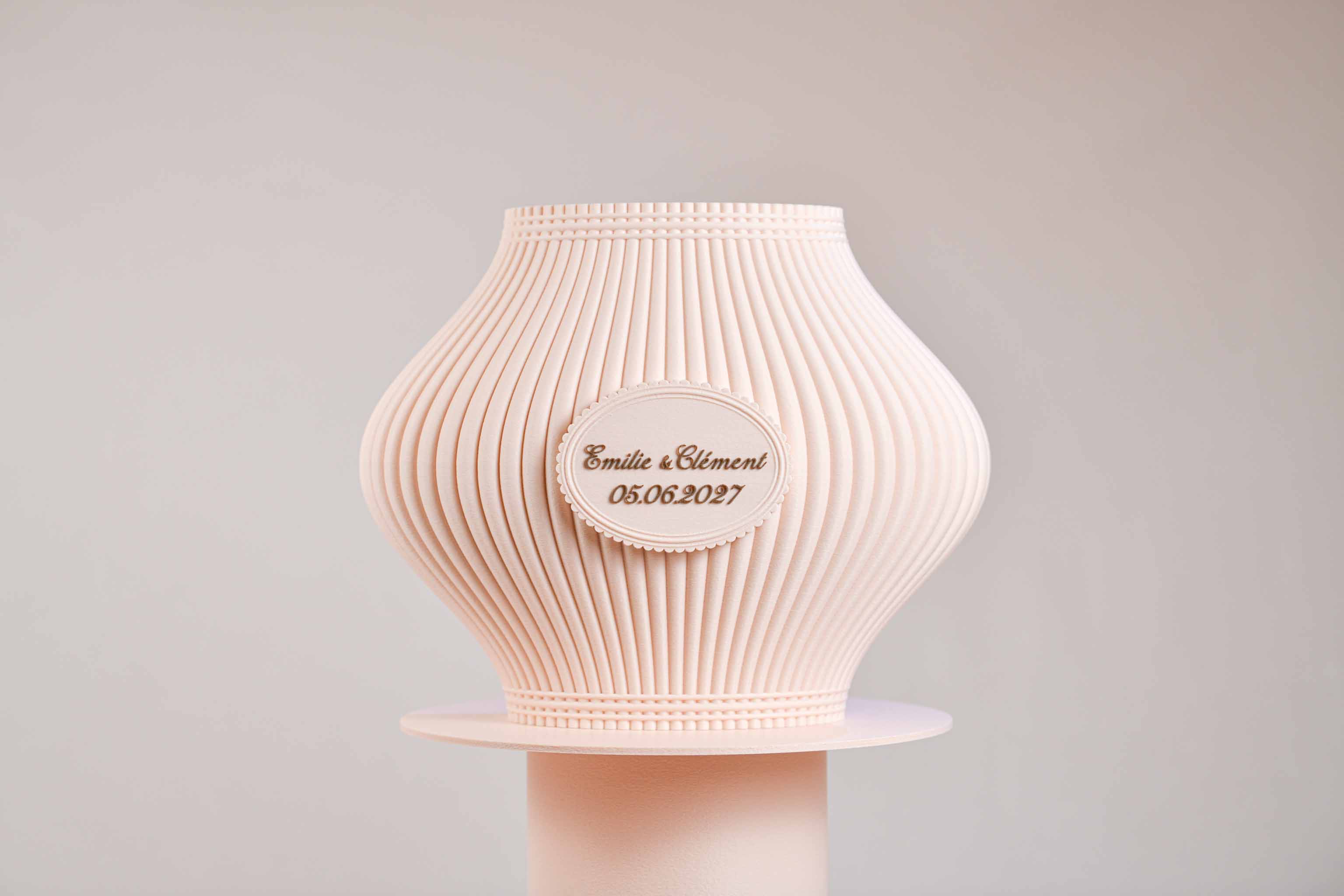 Urne personnalisée - Flacon