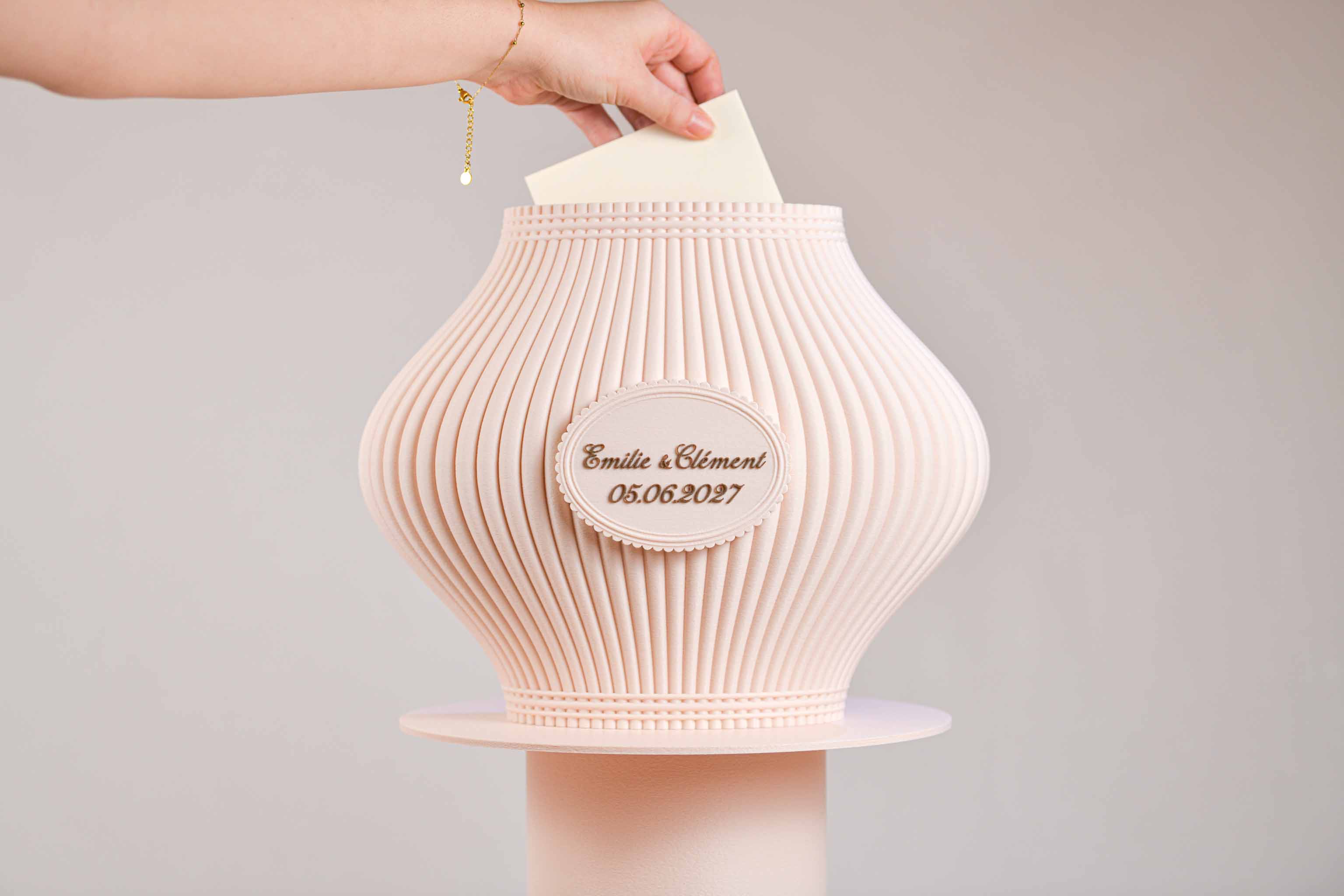 Urne personnalisée - Flacon