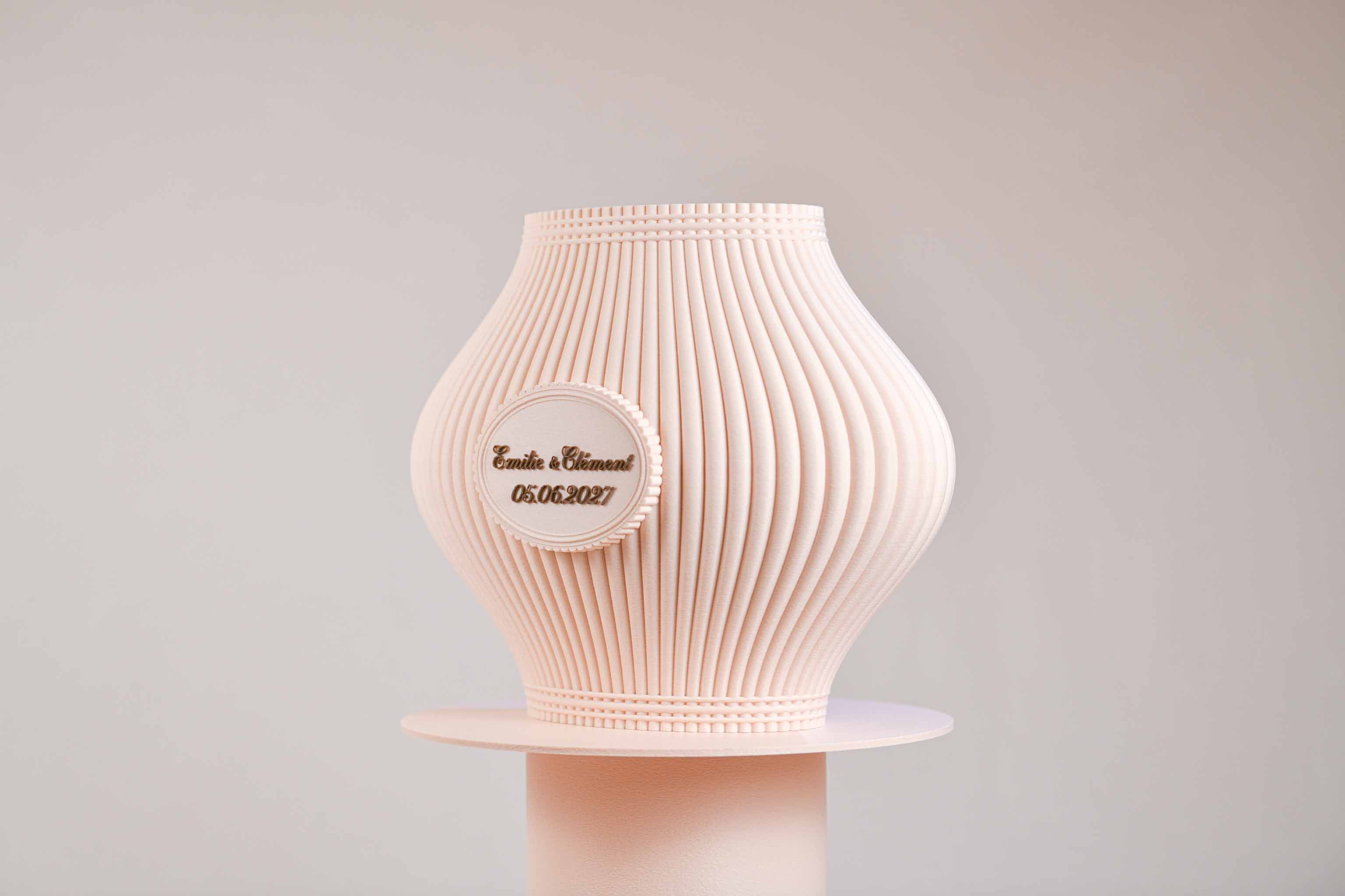 Urne personnalisée - Flacon