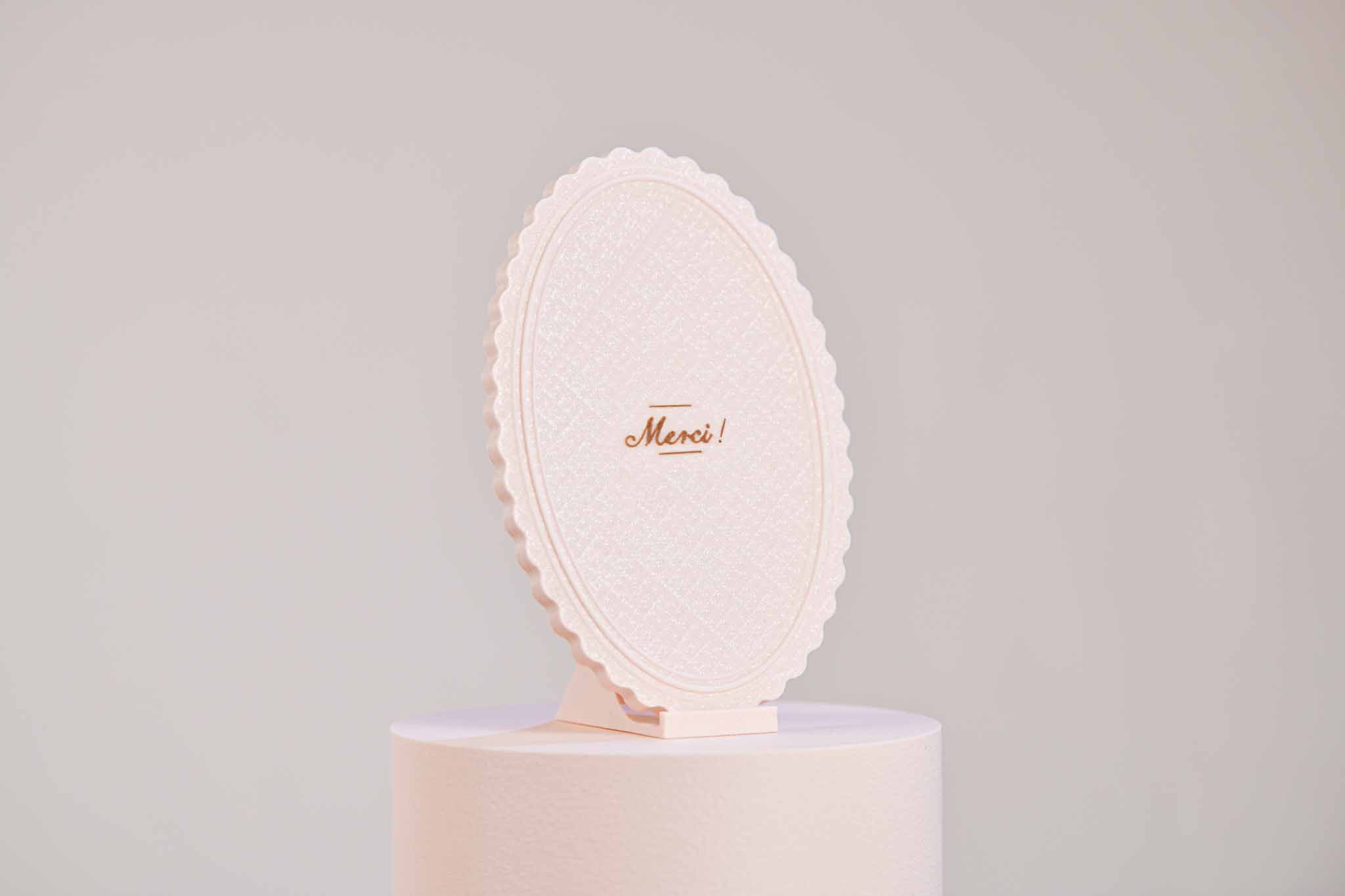 Ecriteau "Merci" - Feston