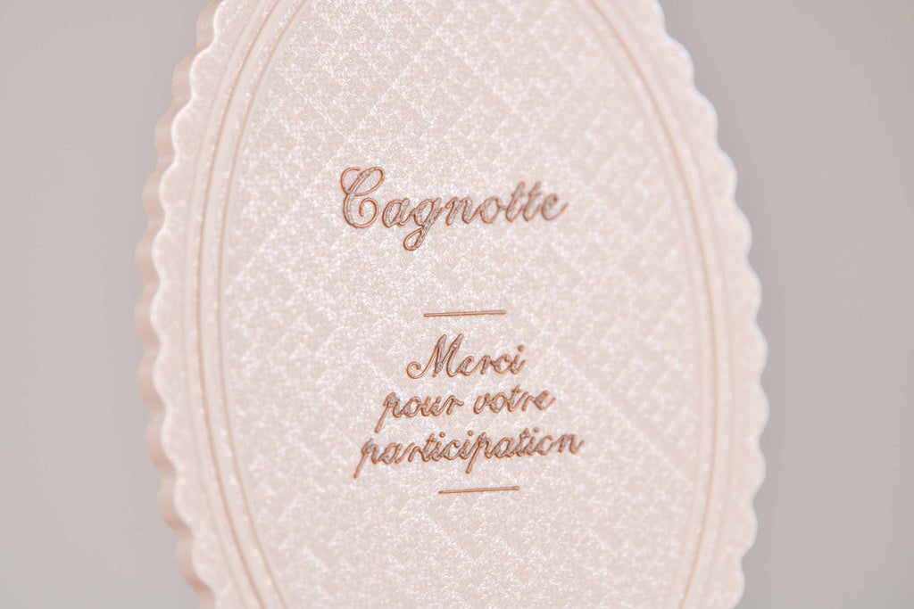 Ecriteau "Cagnotte" - Feston