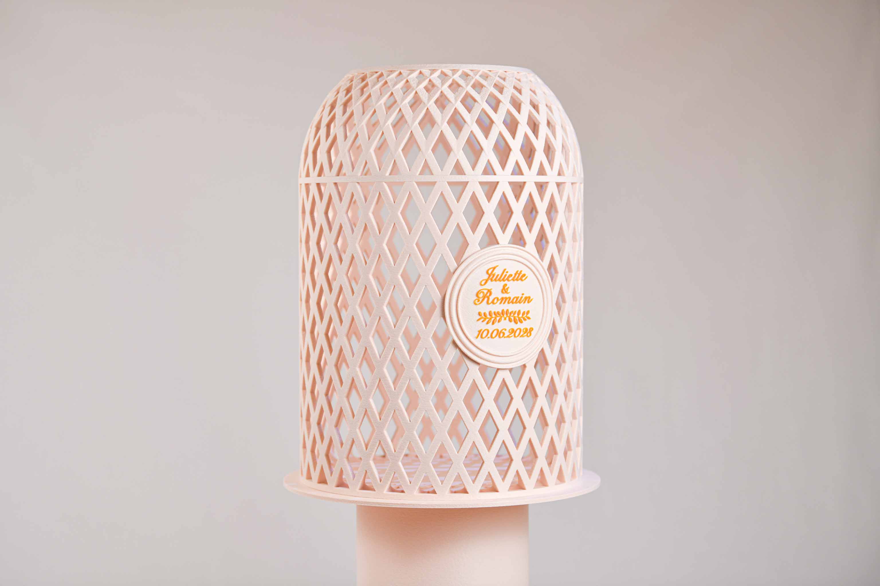 Urne personnalisée - Volière