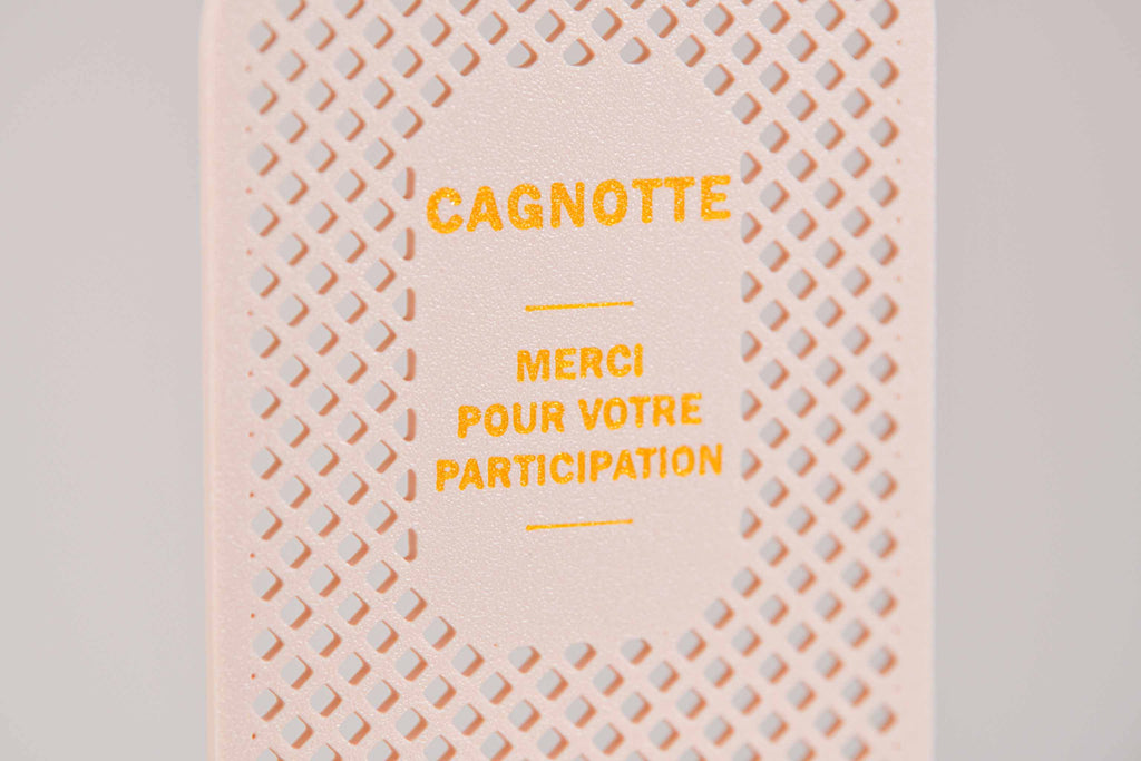 Ecriteau "Cagnotte" - Croisillons