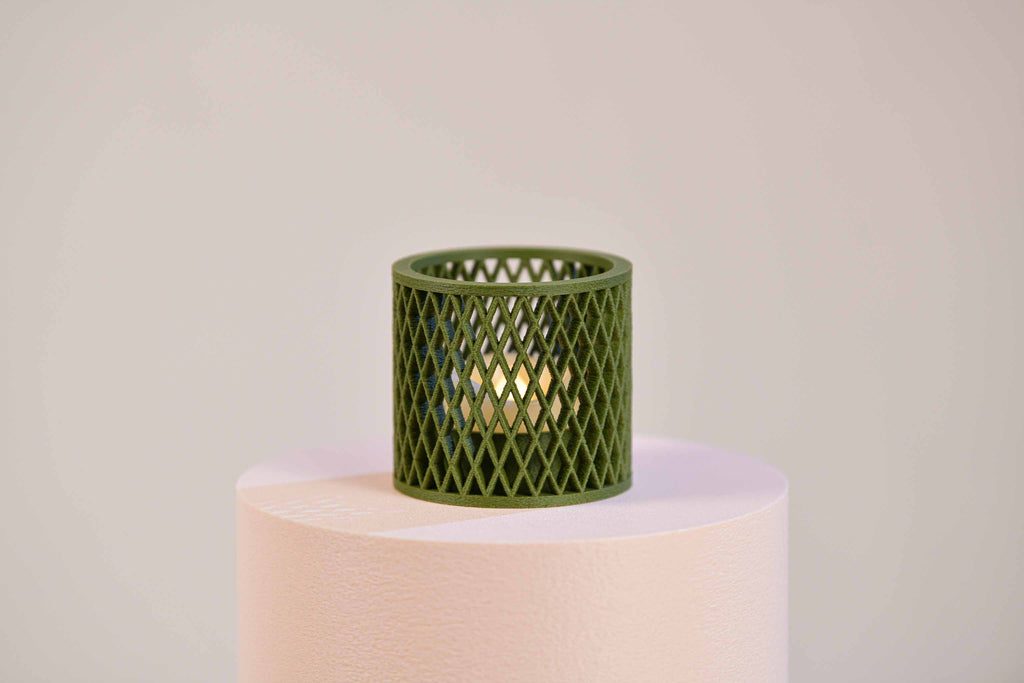 Bougeoir LED - Croisillons (petit)