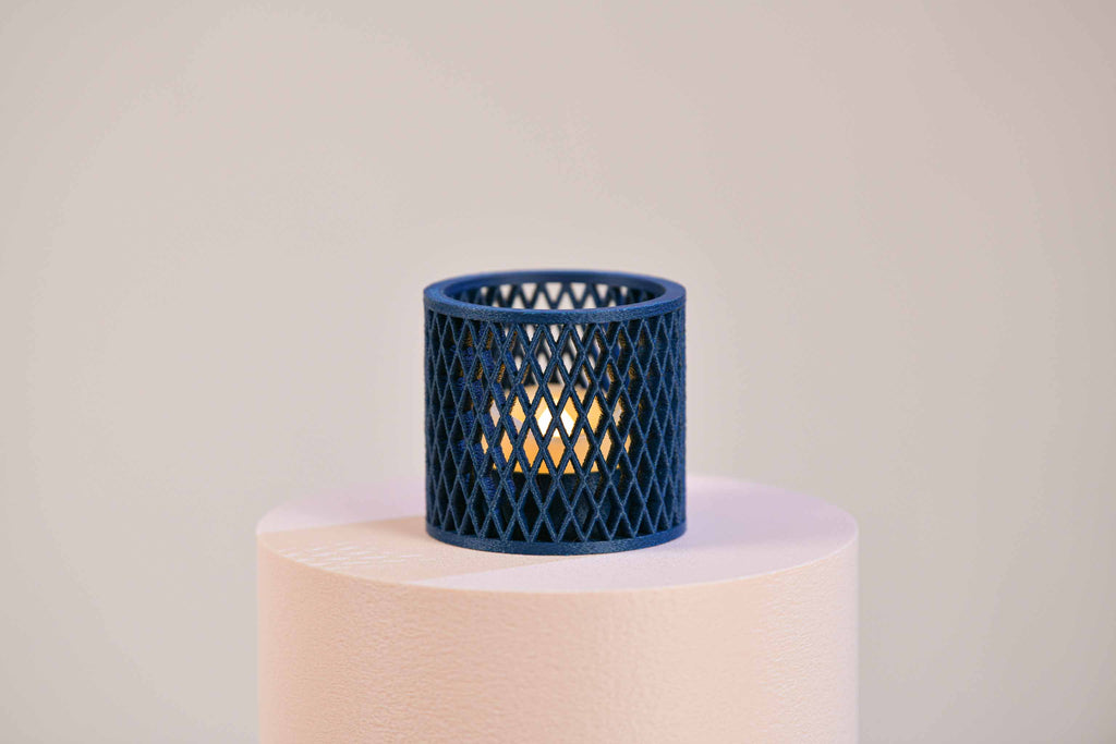 Bougeoir LED - Croisillons (petit)