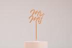 Cake topper "Mr & Mrs" - Pop