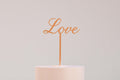 Cake topper "Love" - Romantique