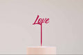 Cake topper "Love" - Pop