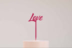 Cake topper "Love" - Pop