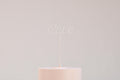 Cake topper "Love" - Chic