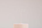 Cake topper "Love" - Chic