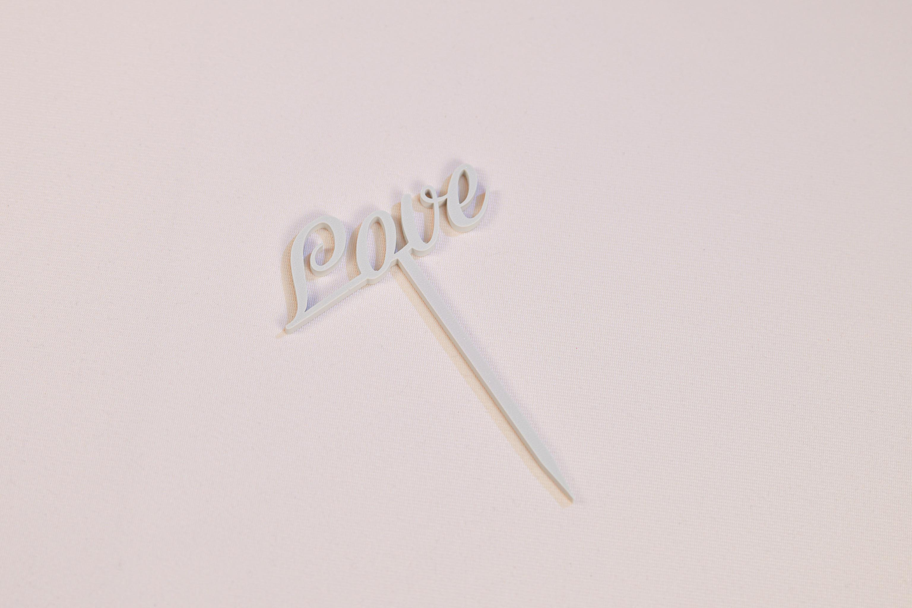 Cake topper "Love" - Chic
