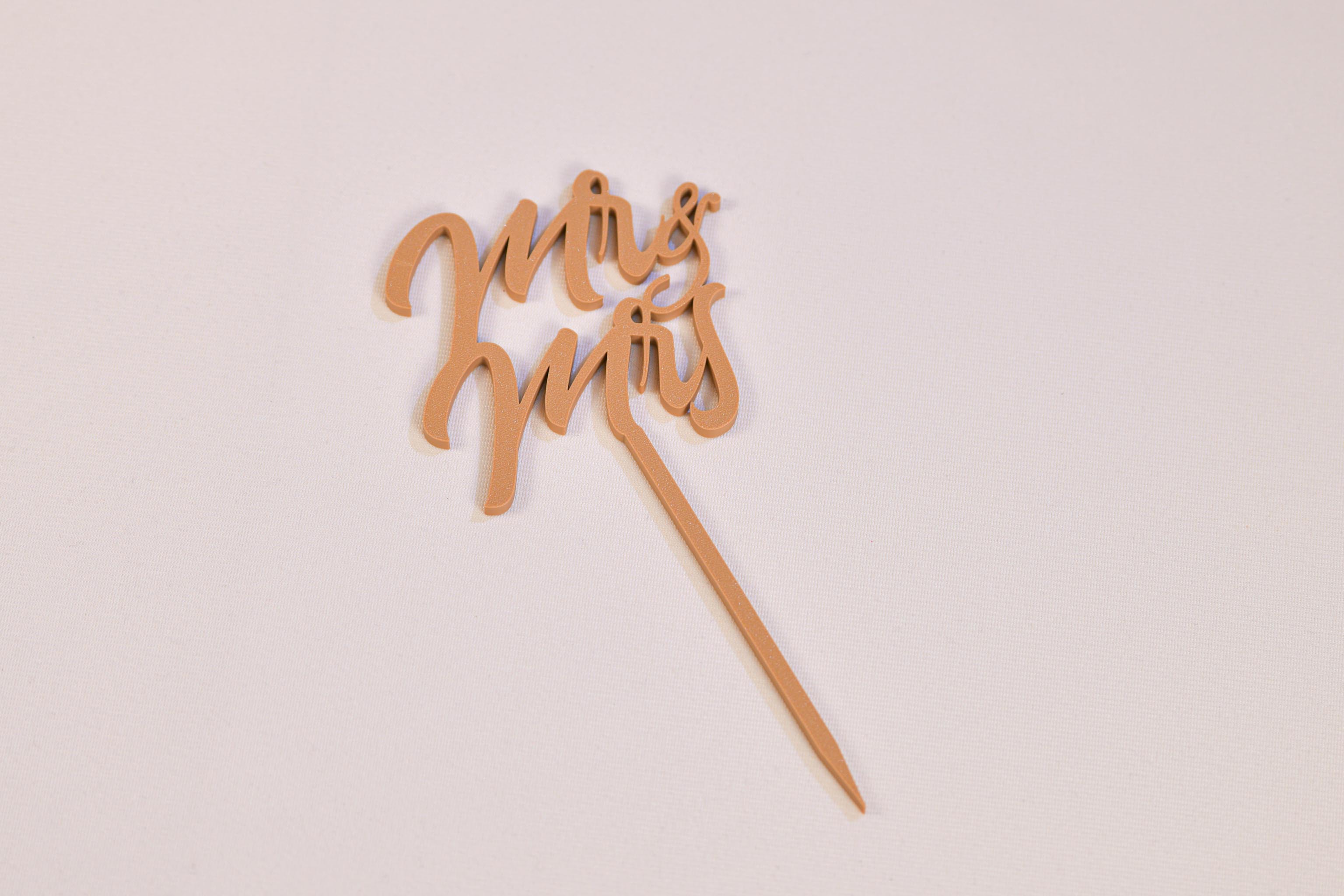 Cake topper "Mr & Mrs" - Pop