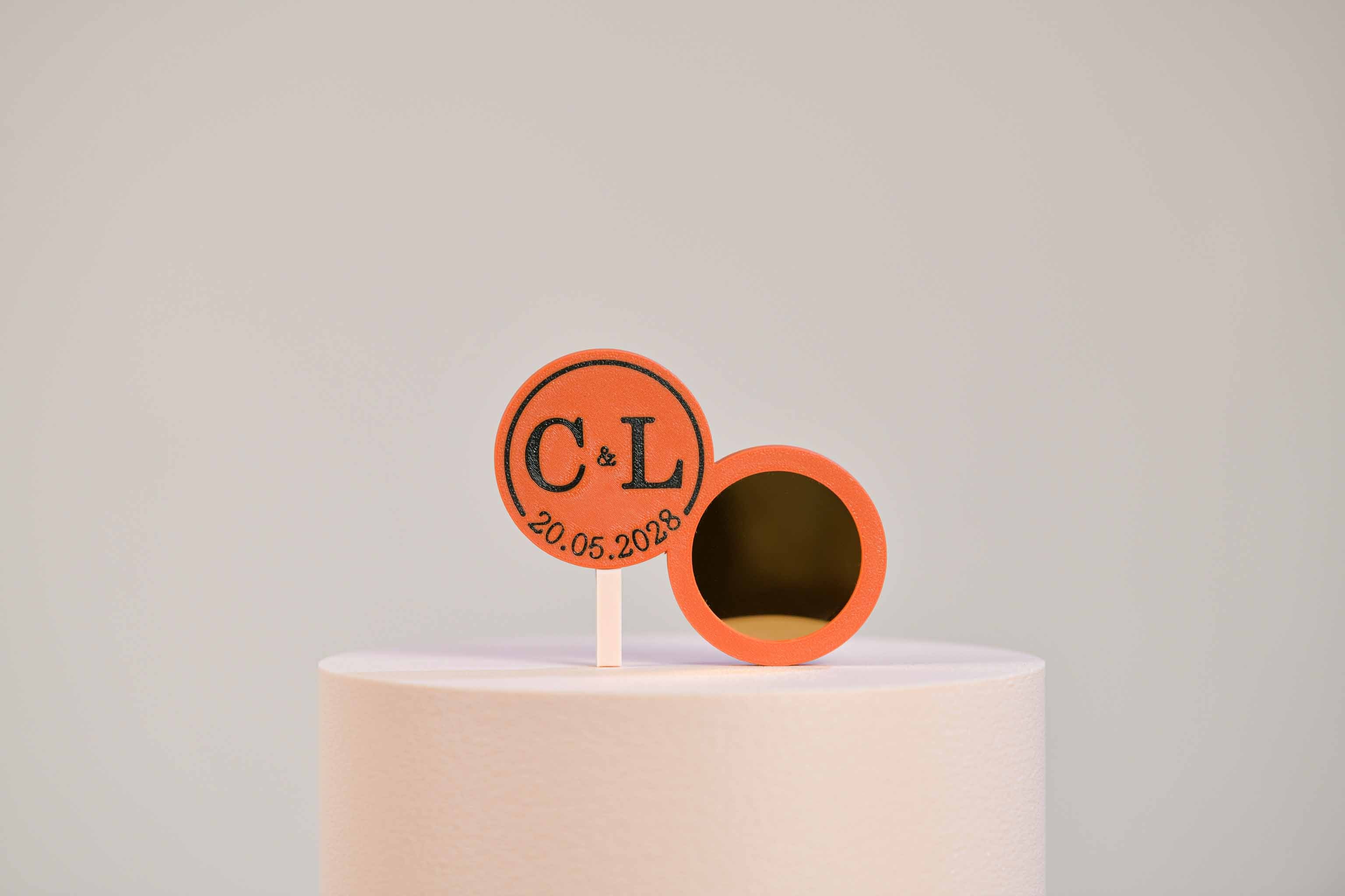 Magnet personnalisé - Chic (avec miroir)