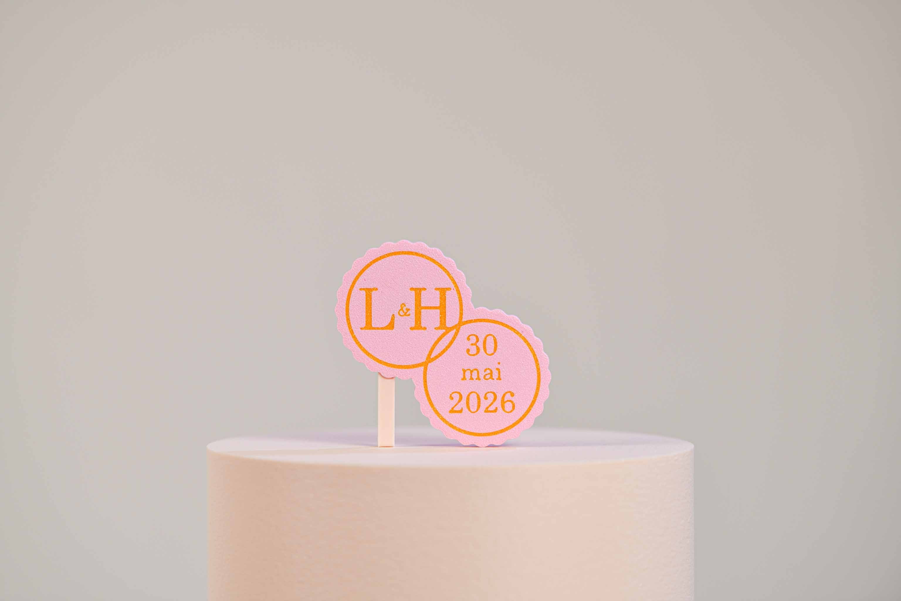 Magnet personnalisé - Romantique