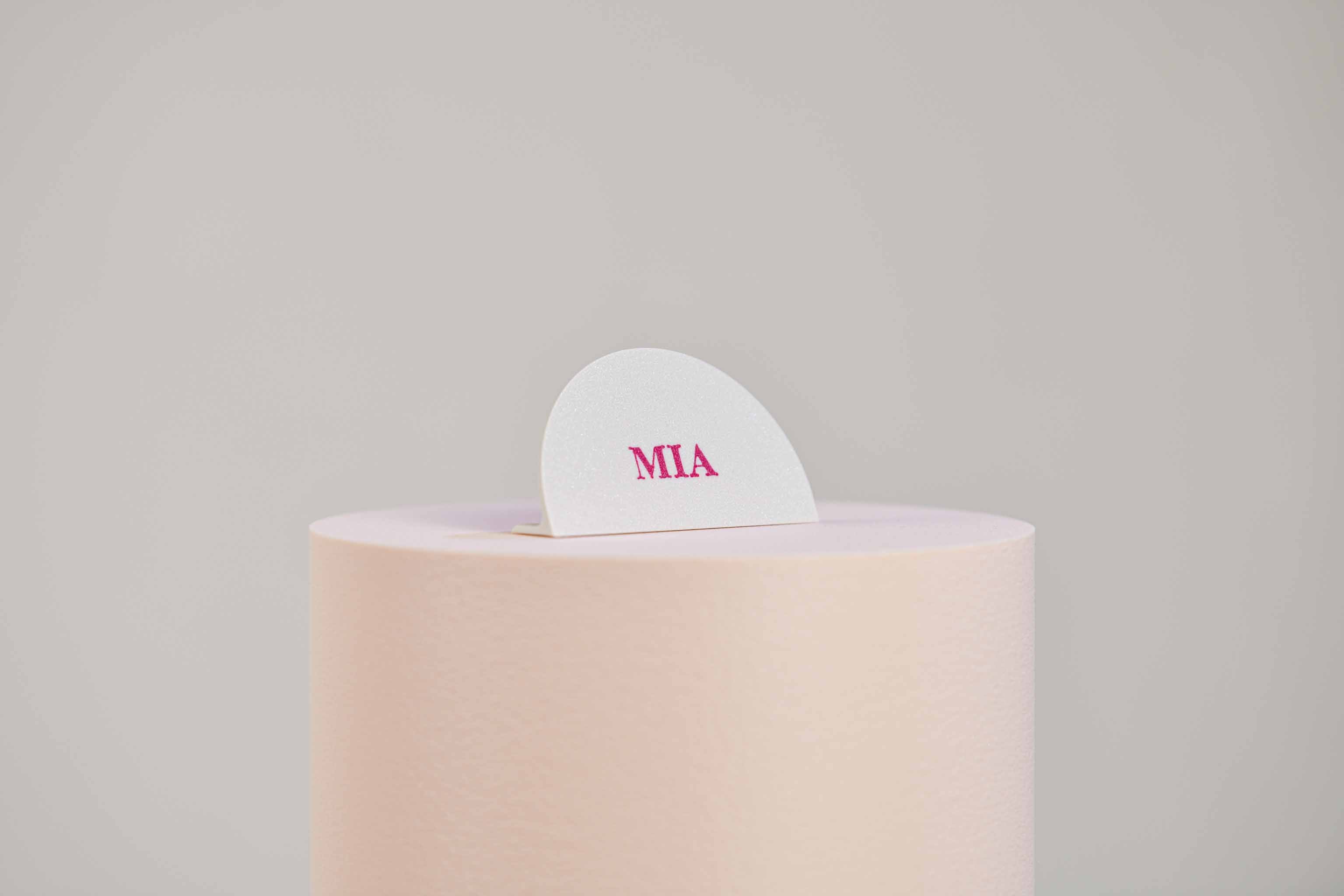 Marque-place présentoir personnalisé - Chic